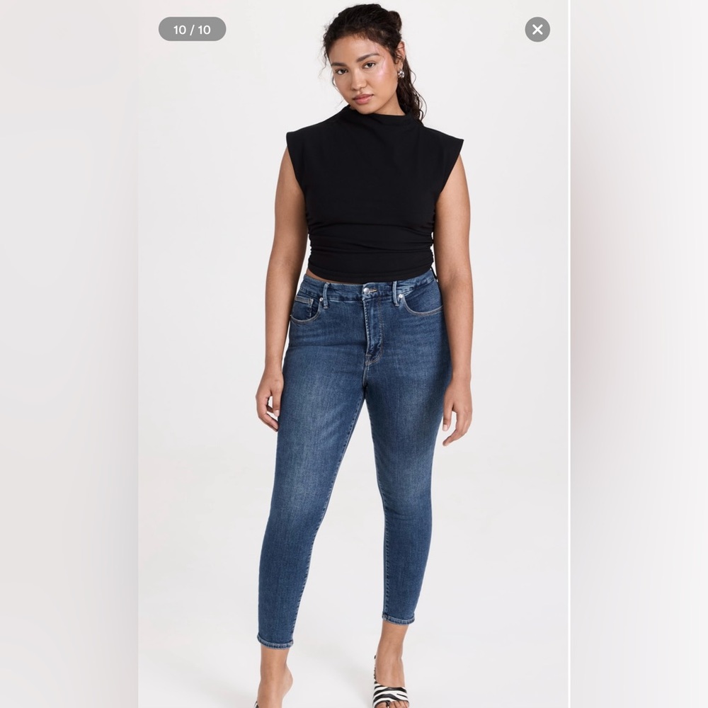 Good American 30/10 Good Legs Skinny Jeans